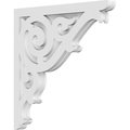 Ekena Millwork Athens Architectural Grade PVC Corbel, 1 7/8"W X 20"D X 20"H CORP01X20X20AT